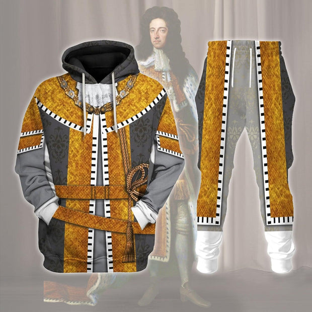 HB William III of England Costume Hoodie Sweatshirt T-Shirt Tracksuit CSHBC097