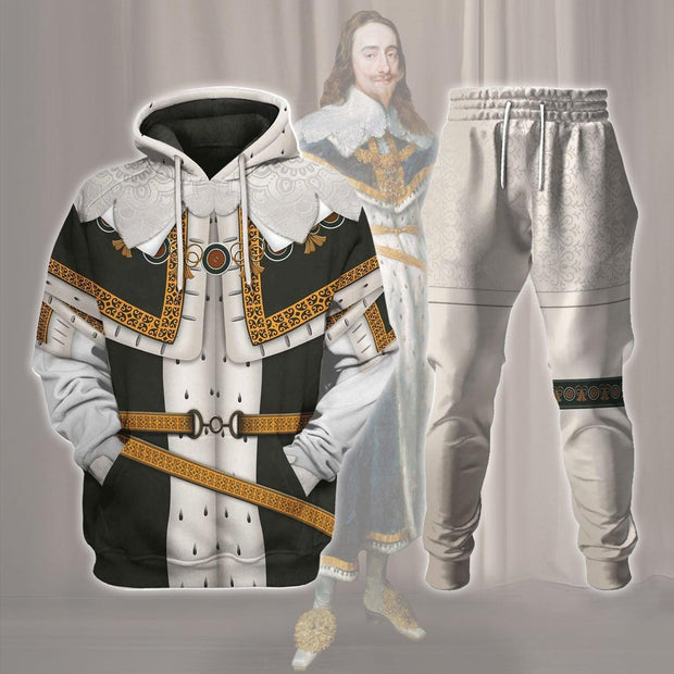 HB Charles I of England Costume Hoodie Sweatshirt T-Shirt Tracksuit CSHBC102