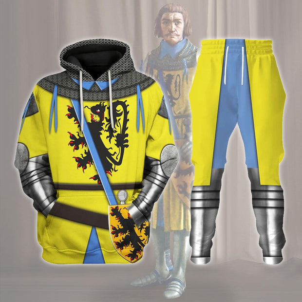 KF Louis I Count of Flander Costume Hoodie Sweatshirt T-Shirt Tracksuit CSKOF013
