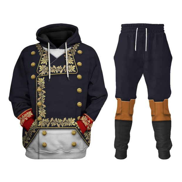 RF Napoleon in His General Uniform All Over Print Hoodie Sweatshirt T-Shirt Tracksuit CSRFC005