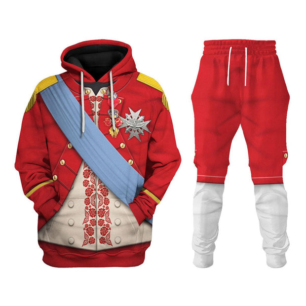 RF Louis XVI of France Uniform All Over Print Hoodie Sweatshirt T-Shirt Tracksuit CSRFC011