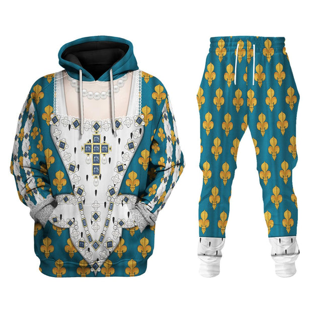 RF Anne of Austria Costume All Over Print Hoodie Sweatshirt T-Shirt Tracksuit CSRFC032