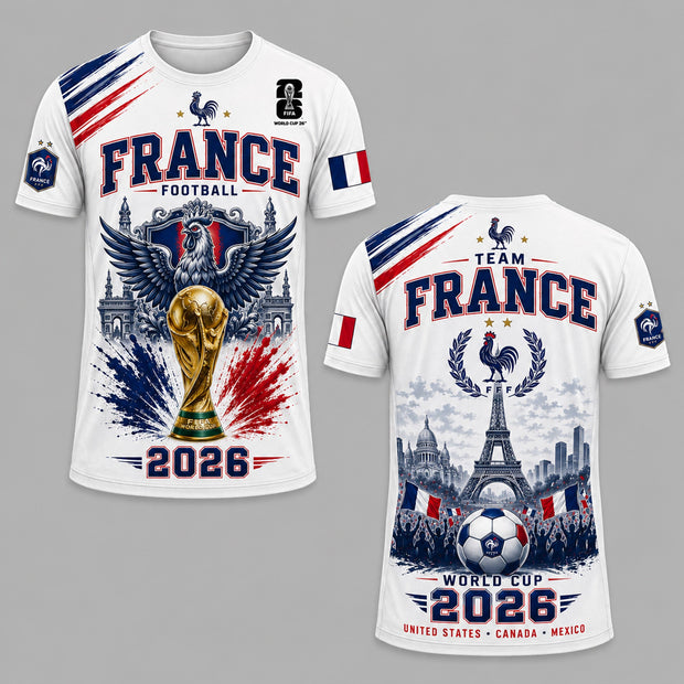 France World Cup 2026 Premium  - Personalized Soccer Jersey Shirt - Gift For Football Lovers, Sports Fans, Sports Lovers, World Cup