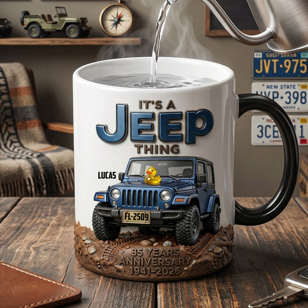 Off-road Journey  - Personalized Color Changing Mug - Gift for Off-Road Lovers