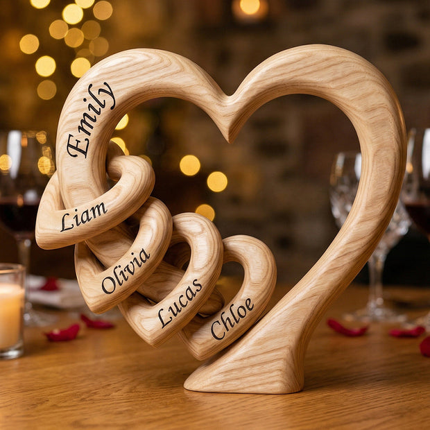 Mommy Heart - Personalized Acrylic Plaque - Gift For Mother's Day CT01