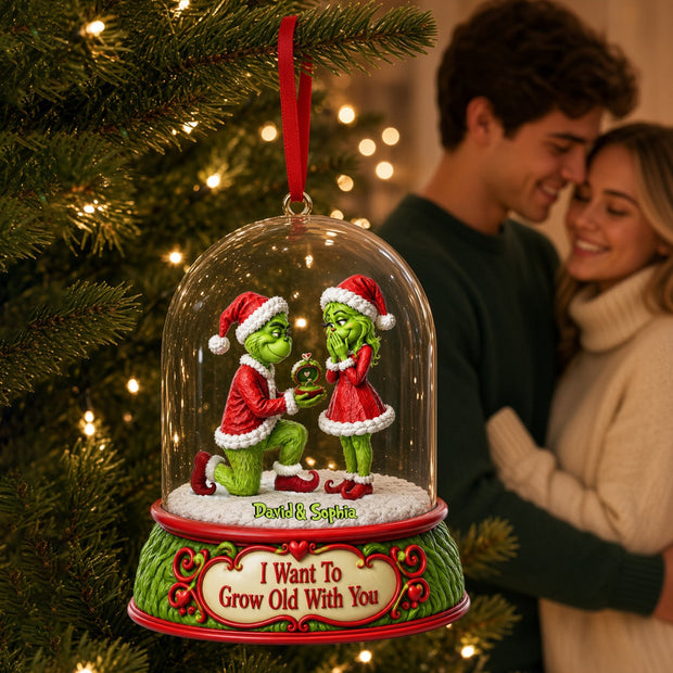 Forever Love   - Personalized Acrylic Ornament - Christmas Gift For Movie Fans
