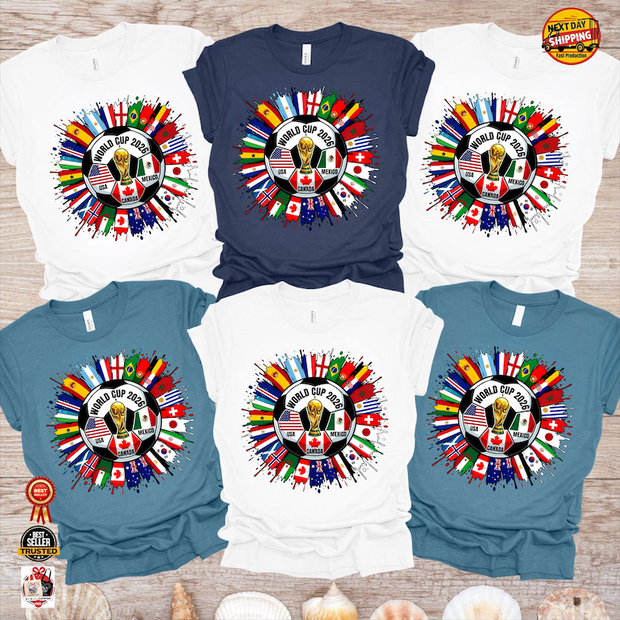 World Cup 2026 - Personalized Comfort Shirt - Gift For Football Lovers, Sports Fans, Sports Lovers, World Cup