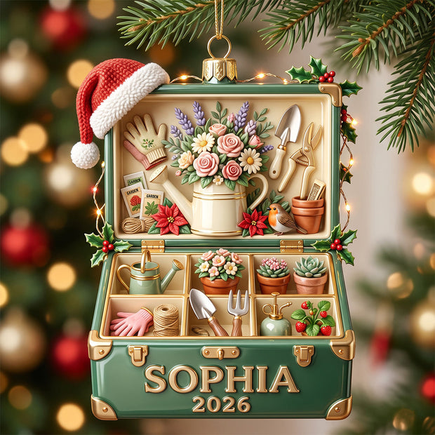 Planted With Love Christmas Gifts For Garden Lovers - Personalized Acrylic Ornament HH02
