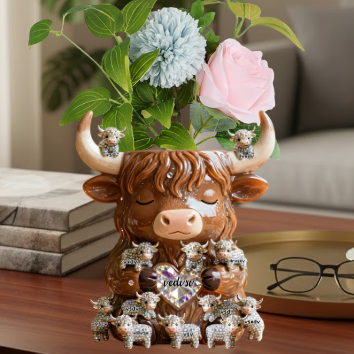 Farm Life - Personalized Acrylic Vase - Gift For Farmers