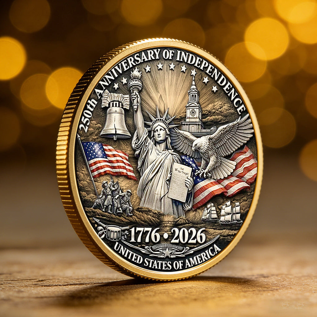 250_Years_Of_Freedom_Vintage_American_Eagle_Personalized_Coin_0