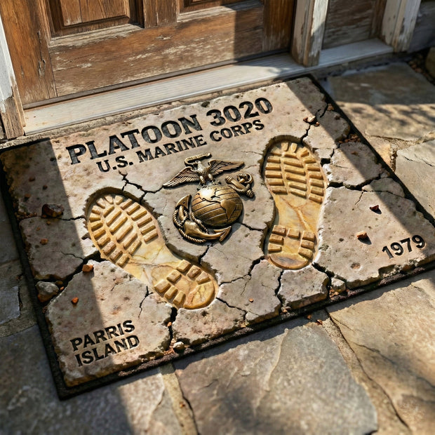 Veteran Legacy - Personalized Door Mat - Gift For Veterans