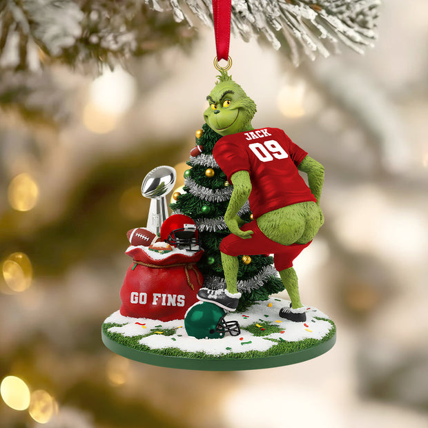 Funny Rival Gifts - Personalized Acrylic Ornament - Gift For Football Fans