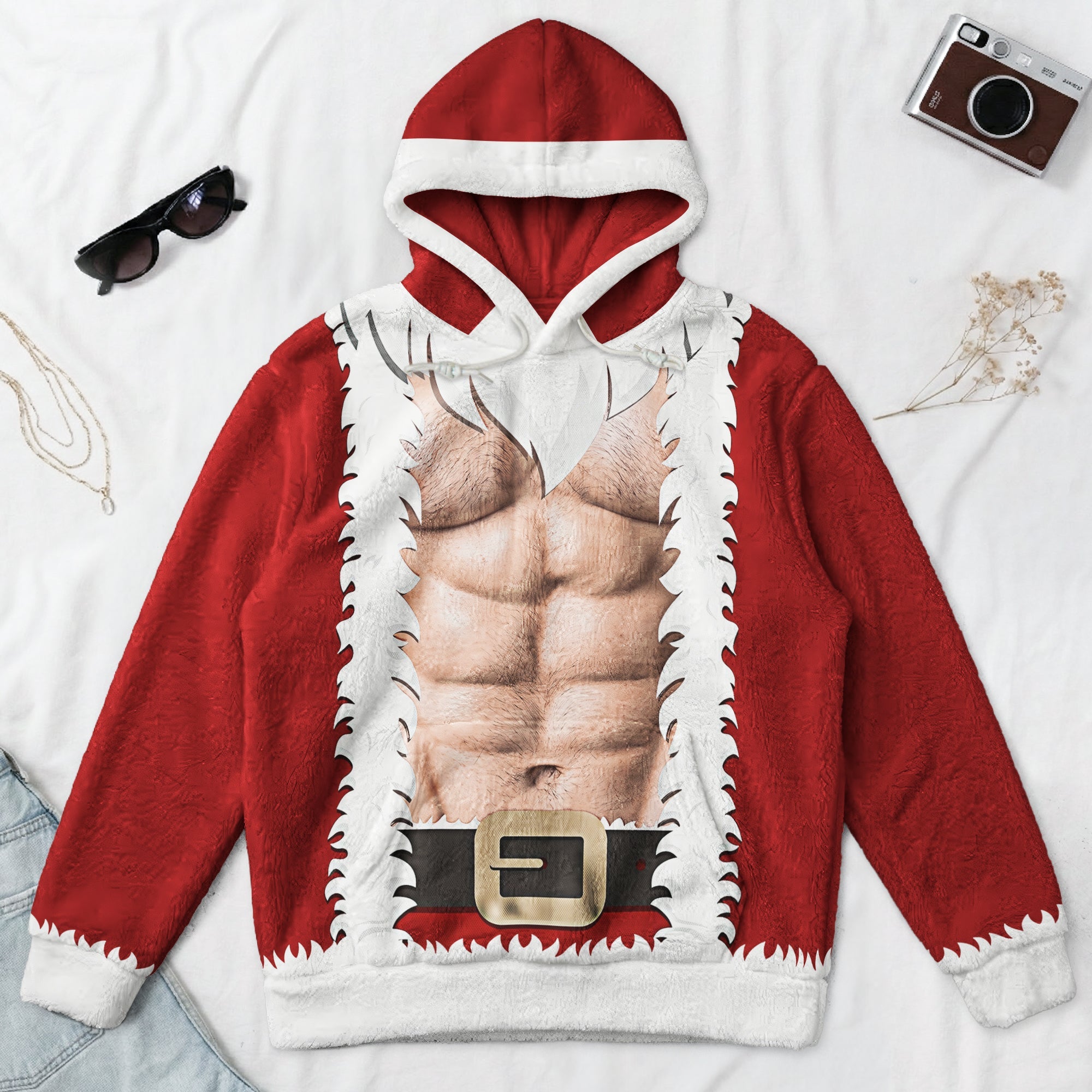 3D_Six_Pack_Santa_Funny_Christmas_Gift_For_Him_Husband_Boyfriend_Personalized_Hoodie_2