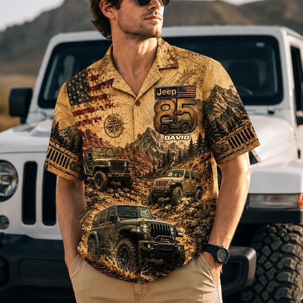 85th Anniversary Off-Road Hawaiian Shirt - Personalized Hawaooan Shirt - Gift For Off-Road Lovers