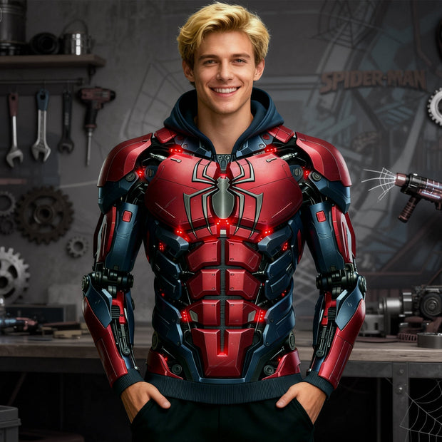 Mighty Superhero Costume AOP Hoodie - Personalized All Over Shirt