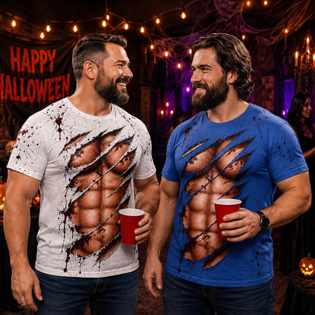 Monster On Party Mode - Personalized AOP Tshirt - Halloween Gift For Him
