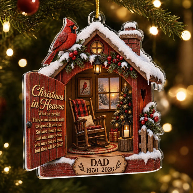 Your Love Still Lights Our Way  - Personalized Acrylic Ornament - Chrismas Gift For Family