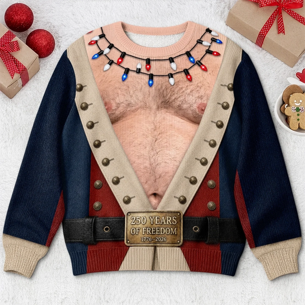 A Christmas To Remember  - Personalized Ugly Sweatshirt - Gift For Him