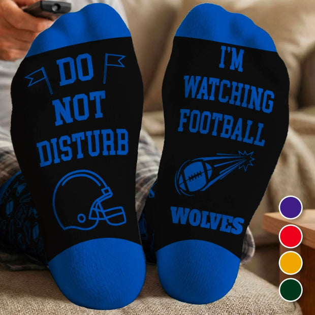 Born To Compete - Personalized Crew Socks - Gift For Family