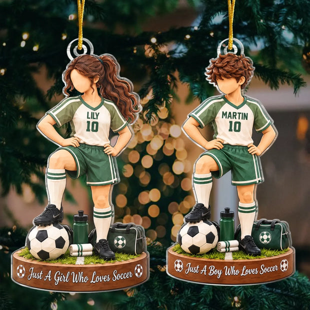 Made For The Spotlight- Personalized Acrylic Ornament - Gift For Him, Her