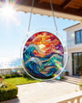 83 piece acrylic jigsaw puzzle suncatcher chasing the sun sea kaayee puzzle 4375608