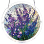 83 piece acrylic jigsaw puzzle suncatcher violet garden grace kaayee puzzle 4281182