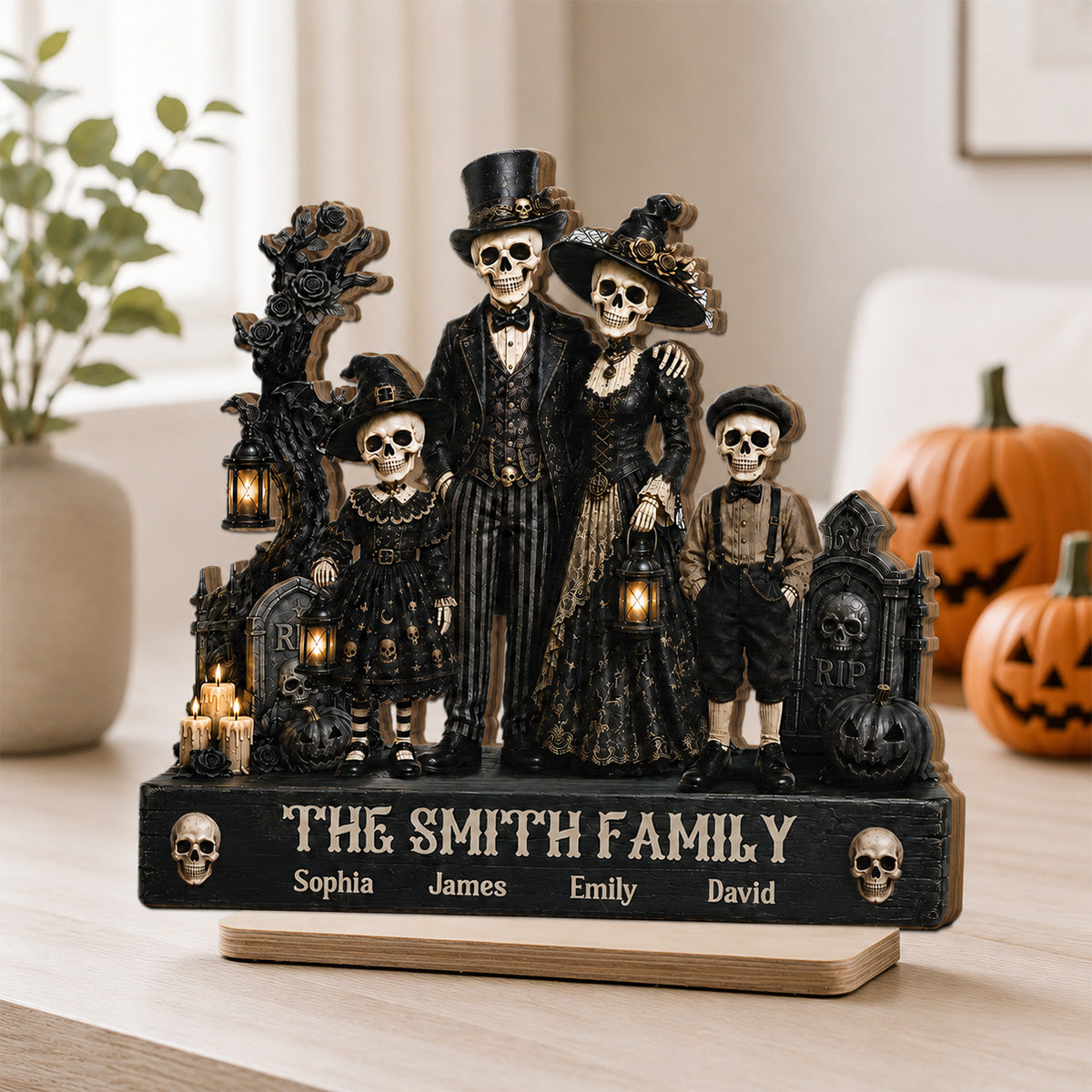 8onMyutvGF__pod220260713571_gothic skeleton family 2d flat personalized wooden plaque halloween decoration_pham duy anh_web 2
