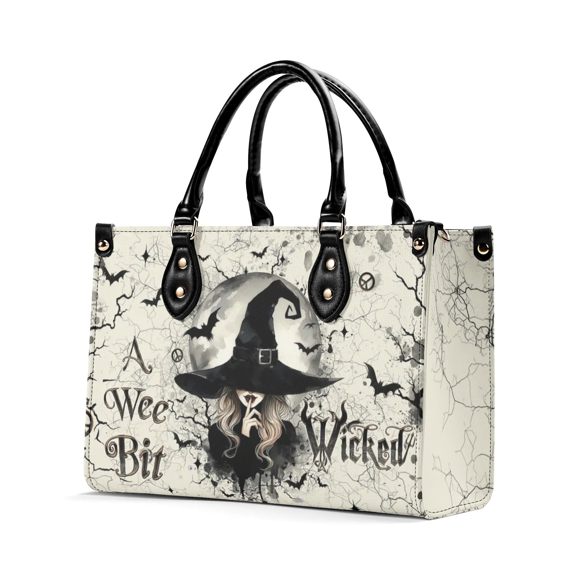 A Wee Bit Wicked Halloween Gothic Leather Bag Gift for Women _6_ lGSNH