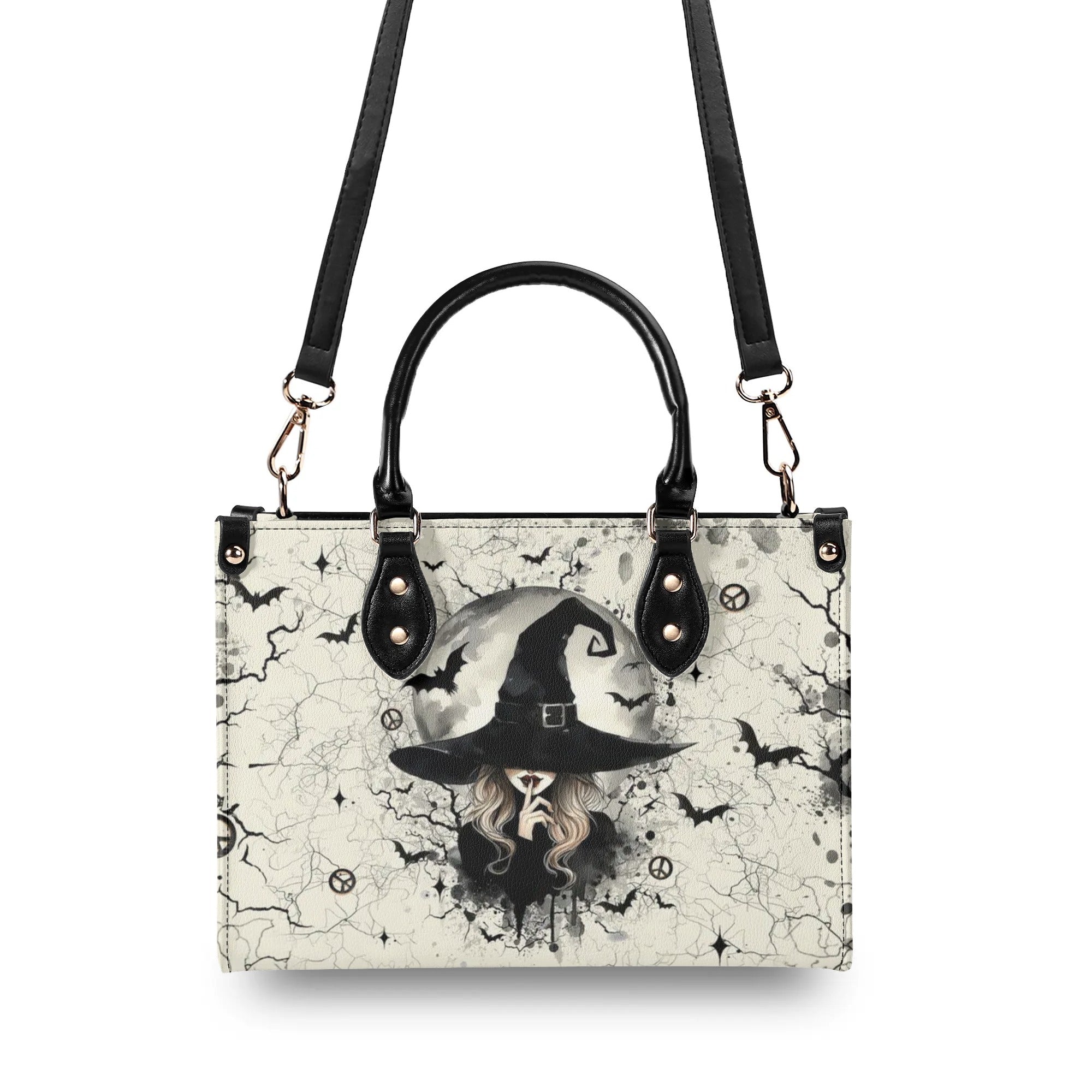 A Wee Bit Wicked Halloween Gothic Leather Bag Gift for Women _8_ kZJcx