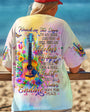 Ageless Hippie Rock _26 Roll Heart Guitar Tie Dye Hippie Soul Floral _26 Peace Quote AOP Shirt _4_ xWgh4