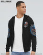 America Live It Love It or Get the Hell Out Patriotic Skull America Love Graphic Tee AOP Shir _6_ cdiCq