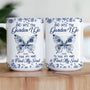 And Into The Garden I Go To Lose My Mind Toile De Jouy Butterfly Personalized Mug_3