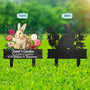 AndIntoTheGardenIGoToLoseMyMind PersonalizedMetalGardenStake Mk1
