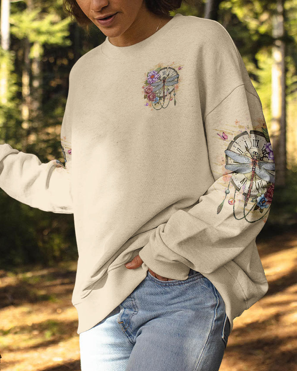 As Long As I Breathe Youll Be Remembered Dragonfly Memorial Floral AOP Shirts _2_ CItWA