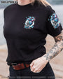 Assuming I Was Like Most Girls was your first Mistake Skull and Rose Sassy Graphic AOP Shirts _16_ YWeXn