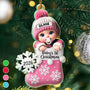 BabyFirstChristmas_ChristmasStocking PersonalizedCustomShapedAcrylicOrnament HT637 CIN3571 MKDEF_8fcaedd7 5db2 4f38 a10b a9db5190fa78
