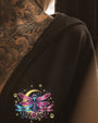 Be Free A Million Things to Be Colorful Dragonfly Hippie Graphic AOP Shirts _11_ ErTDl