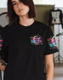 Be Free A Million Things to Be Colorful Dragonfly Hippie Graphic AOP Shirts _3_ Fuw4O