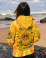 Be Kind Always Peaceful Sunflower Hippie Positive Message with Tie Dye Design AOP Shirts _10_ F6eNY