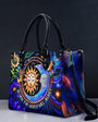 Be You The World Will Adjust Celestial Sun and Moon Bohemian Style Leather Bag _1_ 3RsFM