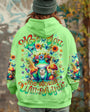 Be You The World Will Adjust Colorful Green Frog Hippie Graphic AOP Shirts _8_ 4g9zB