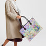 Be You The World Will Adjust Cute Peace Frog Pastel Design Hippie Leather Bag _6_ LJGGH