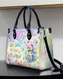Be You The World Will Adjust Cute Peace Frog Pastel Design Hippie Leather Bag _8_ Ng2qh