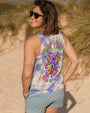 Be You The World Will Adjust Elephant Colorful Tie Dye Hippie Style AOP Shirts _13_ m7PXT