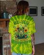 Be You The World Will Adjust Frog Hippie Sunflowers Peace Sign Tie Dye AOP Shirts _11_ NIVFL