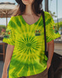 Be You The World Will Adjust Frog Hippie Sunflowers Peace Sign Tie Dye AOP Shirts _12_ BQTZC