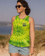 Be You The World Will Adjust Frog Hippie Sunflowers Peace Sign Tie Dye AOP Shirts _7_ TuBhQ