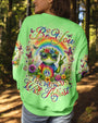 Be You The World Will Adjust Frog Hippie Tie Dye Rainbow Graphic AOP Shirts _10_ dwJop