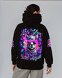 Be You The World Will Adjust Funny Neon Peace Sign Llama AOP Shirts _1_ sx6tU