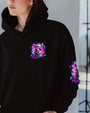 Be You The World Will Adjust Funny Neon Peace Sign Llama AOP Shirts _6_ lYLJx